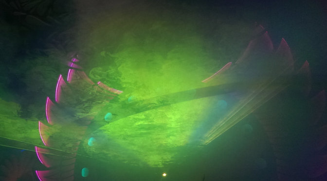 Laser-Illuminated Fog